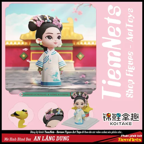 Mô Hình Blind Box Chân Hoàn Truyện Season 1 - Bộ Figure Cute 10 Nhân Vật Hậu Cung Nghệ Thuật, Quà Tặng Dành Cho Fan