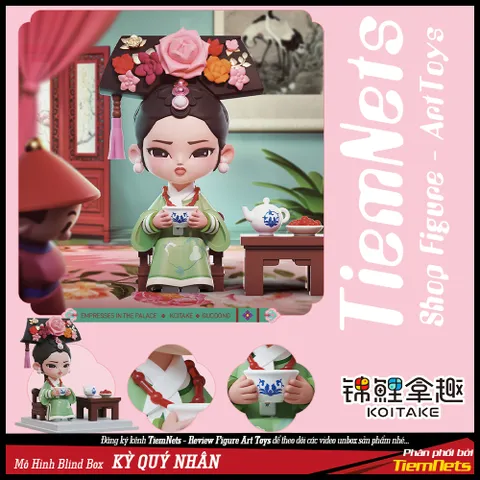 Mô Hình Blind Box Chân Hoàn Truyện Season 1 - Bộ Figure Cute 10 Nhân Vật Hậu Cung Nghệ Thuật, Quà Tặng Dành Cho Fan