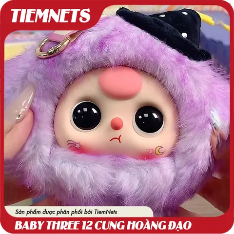 MÔ HÌNH BLIND BOX BABY THREE 12 CUNG HOÀNG ĐẠO VERSION KEYCHAIN
