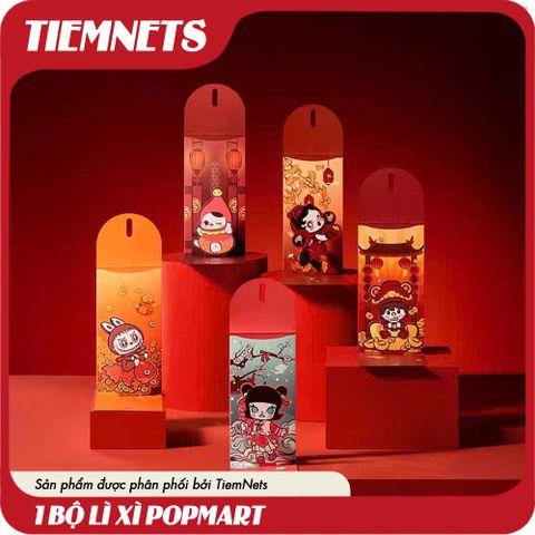 LỊCH ĐỂ BÀN - LÌ XÌ - BÀI TÂY POPMART 2025 ẤT TỴ
