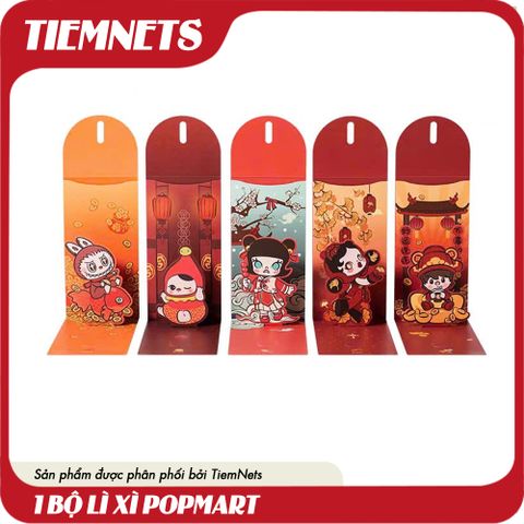 LỊCH ĐỂ BÀN - LÌ XÌ - BÀI TÂY POPMART 2025 ẤT TỴ