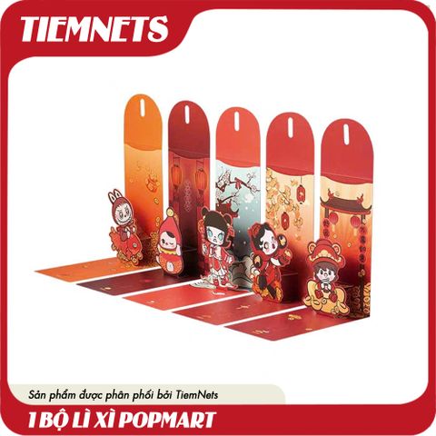 LỊCH ĐỂ BÀN - LÌ XÌ - BÀI TÂY POPMART 2025 ẤT TỴ