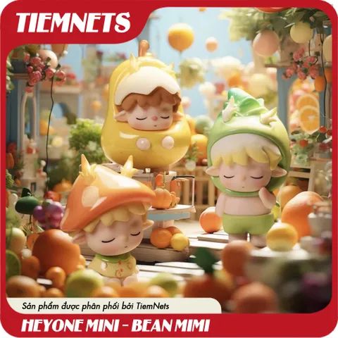 Mô Hình Figure Heyone Mini - Bean MiMi - Đồ Chơi Nghệ Thuật PVC/ABS Cao 3-4 cm, Quà Tặng Độc Đáo cho Trẻ Em