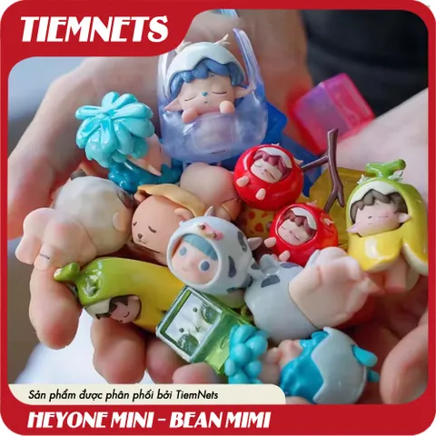 Mô Hình Figure Heyone Mini - Bean MiMi - Đồ Chơi Nghệ Thuật PVC/ABS Cao 3-4 cm, Quà Tặng Độc Đáo cho Trẻ Em