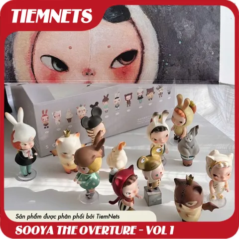 Bộ Mô Hình Blind Box Sooya The Overture Vol 1 - 13 Nhân Vật Ngẫu Nhiên Độc Đáo, Quà Tặng Dành Cho Người Hâm Mộ Arttoys