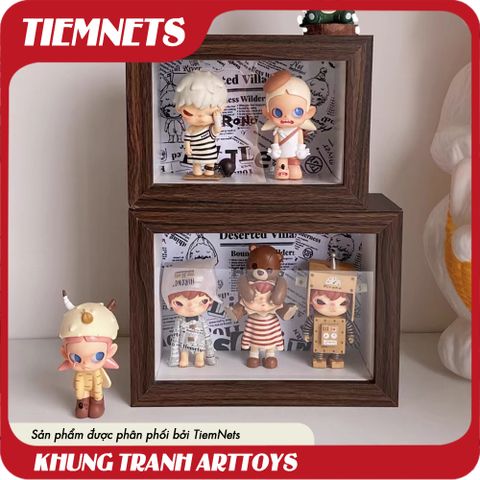 Khung Tranh Trưng Bày Mô hình Arttoys Blind Box