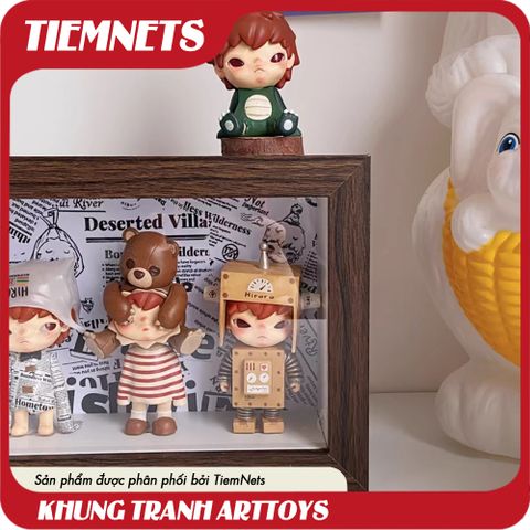 Khung Tranh Trưng Bày Mô hình Arttoys Blind Box