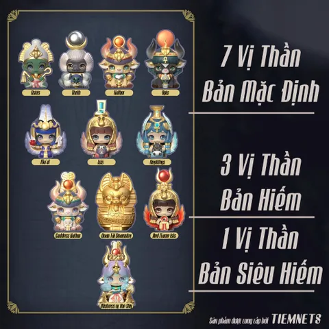 Mô Hình Blind Box Thần Ai Cập Season 2