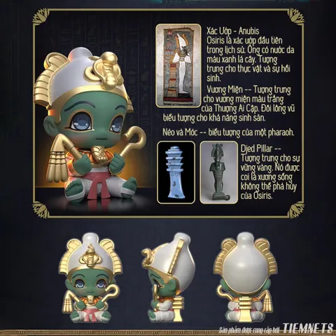 Mô Hình Blind Box Thần Ai Cập Season 2