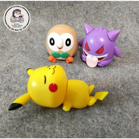 Bộ Mô Hình Pokemon Siêu Cute
