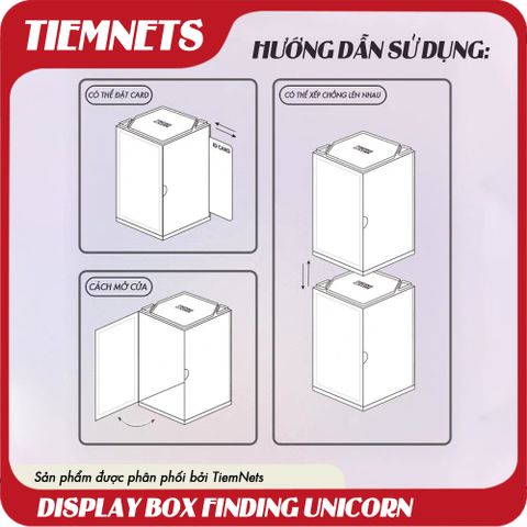 DISPLAY BOX FINDING UNICORN - DISPLAY BOX TRONG SUỐT F.UN - TIEMNETS