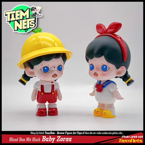 Bộ Mô Hình Blind Box Zoraa Mischief Diary - 10 Nhân Vật Chibi Cute, Kungfu Baby và The Godfather - Quà Tặng Thú Vị cho Trẻ Em