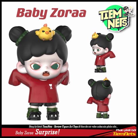 Bộ Mô Hình Blind Box Zoraa Mischief Diary - 10 Nhân Vật Chibi Cute, Kungfu Baby và The Godfather - Quà Tặng Thú Vị cho Trẻ Em