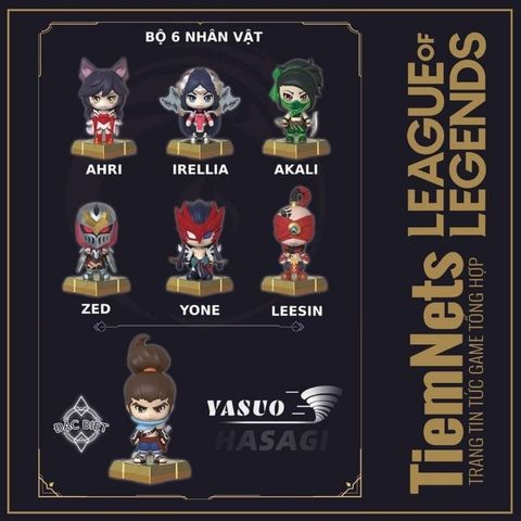 Blind Box nhân vật LOL - Liên Minh Huyền Thoại