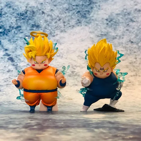 Mô Hình Vegeta Mập và Goku Mập - Mô Hình Dragon Ball Vegeta Fat và Goku Fat