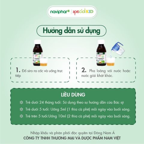 Siro Special Kid Vitaprolis 125ml - Tăng cường sức đề kháng và hỗ trợ chống viêm đường hô hấp cho trẻ em hiệu quả.