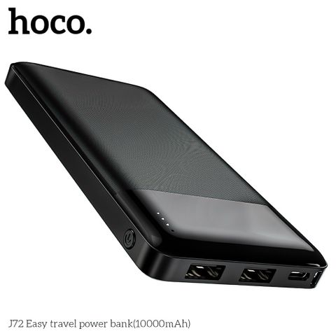 Pin Sạc Dự Phòng Hoco J72 Chính Hãng 10000mAh - Chống Cháy - Thiết Bị Số An Toàn, Dễ Dàng Mang Theo