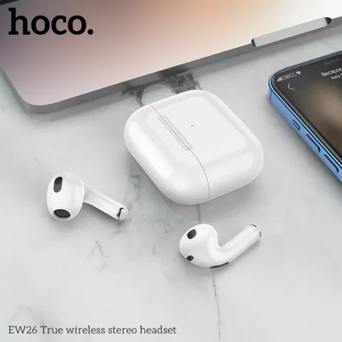 Tai nghe Bluetooth Hoco EW26 - Âm thanh nổi sống động, kết nối nhanh, thời gian sử dụng lên đến 4 giờ - Phụ kiện công nghệ tiện lợi