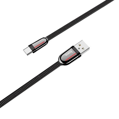 Cáp Sạc Hoco U74 USB to Type-C - Sạc Nhanh, Truyền Dữ Liệu Tốc Độ Cao, Chất Liệu Siêu Bền, Đầu Kết Nối Chắc Chắn, 1.2m