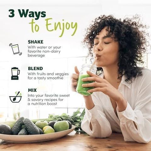 Bột hữu cơ rau xanh Purely Inspired Organic Greens hũ 244g [Hàng Mỹ]