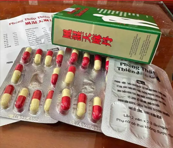 Phong Thấp Thiên Ma Đơn - Hỗ Trợ Giảm Đau Xương Khớp, Tê Mỏi Tay Chân - 30 Viên Thực Phẩm Chức Năng Từ Thiên Nhiên