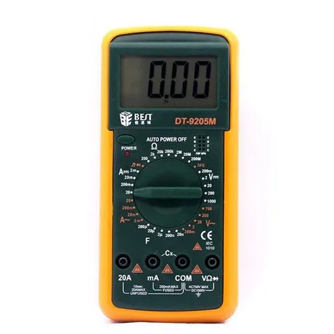 Đồng Hồ Đo Điện Vạn Năng Best 9205M - Multi-Meter Kiểm Tra Điện Áp, Dòng, Điện Trở và Tụ Điện Chuyên Nghiệp