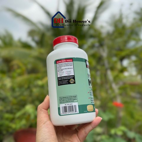 Vitamin Tổng Hợp Kirkland Mature Multi Adult 50+ 400 Viên - Hỗ Trợ Sức Khỏe Cho Người Trên 50 Tuổi, Bảo Vệ Tim Mạch, Tăng Cường Miễn Dịch