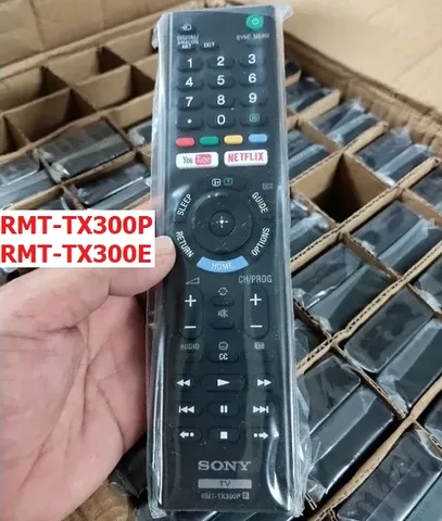 Điều Khiển Remote Tivi Sony 4K Smart TV RM-TX300P/TX300E - Thay Thế Đa Năng Cho Nhiều Mẫu Tivi Sony - Tiết Kiệm Điện Năng, Dễ Sử Dụng