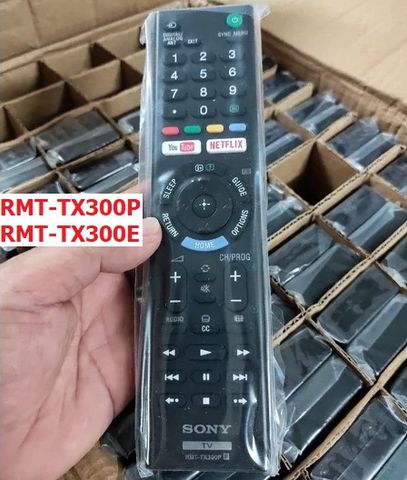 Điều Khiển Remote Tivi Sony 4K Smart TV RM-TX300P/TX300E - Phụ Kiện Thay Thế Hỗ Trợ Nhiều Mẫu TV Sony, Tiện Dụng và Dễ Sử Dụng