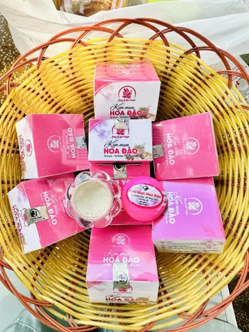 Kem Mụn Hoa Đào Chính Hãng - Giảm Mụn, Mờ Thâm, Dưỡng Trắng Da, Phù Hợp Mọi Loại Da, Sản Phẩm Đông Y Tự Nhiên