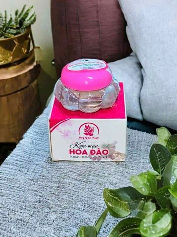 Kem Mụn Hoa Đào Chính Hãng - Giảm Mụn, Mờ Thâm, Dưỡng Trắng Da, Phù Hợp Mọi Loại Da, Sản Phẩm Đông Y Tự Nhiên