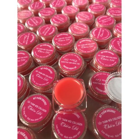Dưỡng Môi Collagen Thiên Di - Khử Thâm & Làm Hồng Môi Tự Nhiên, Mềm Mịn, Không Hương Liệu, Dinh Dưỡng Từ Tinh Dầu Thiên Nhiên