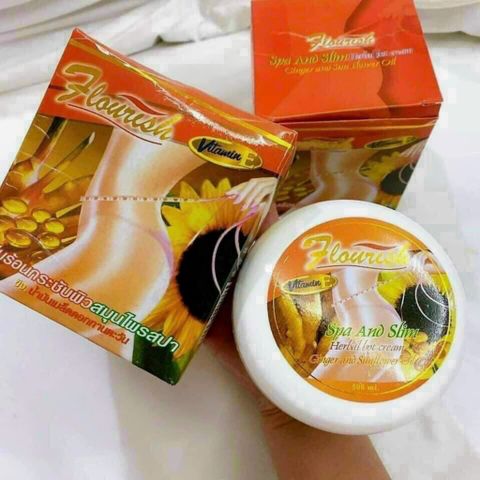 Cao Gừng Tan Mỡ Flourish 500ml - Giảm Mỡ Bụng, Đùi, Bắp Tay, Săn Chắc Da, Hiệu Quả Trong 1 Liệu Trình 3 Hộp