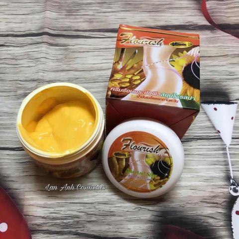 Cao Gừng Tan Mỡ Flourish 500ml - Giảm Mỡ Bụng, Đùi, Bắp Tay, Săn Chắc Da, Hiệu Quả Trong 1 Liệu Trình 3 Hộp