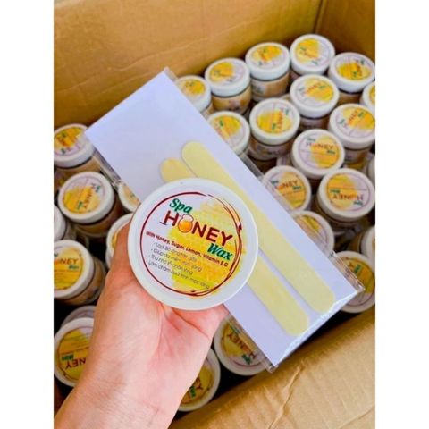 Combo Wax Lông Lạnh Honey - An Toàn, Không Đau Rát, Lấy Sạch Lông Tận Gốc, Tặng 50 Giấy và 2 Que Wax - Giải Pháp Triệt Lông Hiệu Quả Tại Nhà