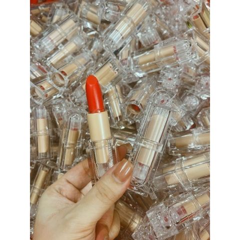 Thỏi Son Dưỡng Collagen Đỏ Cam - Dưỡng Môi Sau Phun Xăm, Giảm Khô Nứt Nẻ, Tăng Cường Độ Ẩm, Căng Mọng Môi