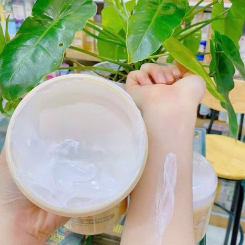 Kem Ủ Trắng Da Gluta White Thái Lan 600gr - Dưỡng Trắng Da Ngăm Mặt và Body, Chất Kem Sánh Mịn, Tiết Kiệm