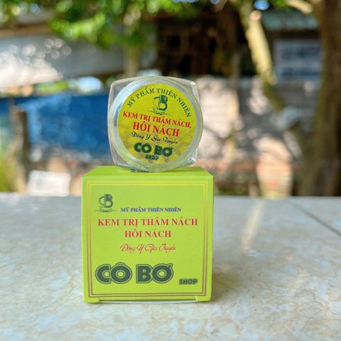 Combo 2 Lọ Kem Khử Thâm Nách & Hôi Nách Cô Bơ - Giúp Da Sáng Mịn, Giảm Mồ Hôi, Tự Nhiên, 8g