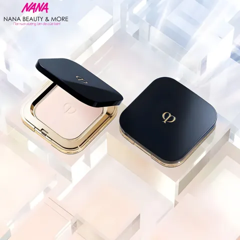 Phấn Phủ Dạng Nén Clé De Peau Refining Pressed Powder 5g - Phấn Đứng Lớp Nền Hoàn Hảo, Kiềm Dầu, Chống Bóng, Duy Trì Độ Rạng Rỡ Suốt Ngày