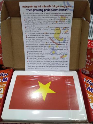 Bộ Thẻ Học Thông Minh A5 - 100 Flashcard Hai Ngôn Ngữ Anh-Việt Cho Trẻ 0-6 Tuổi - Nhận Biết Thế Giới Xung Quanh
