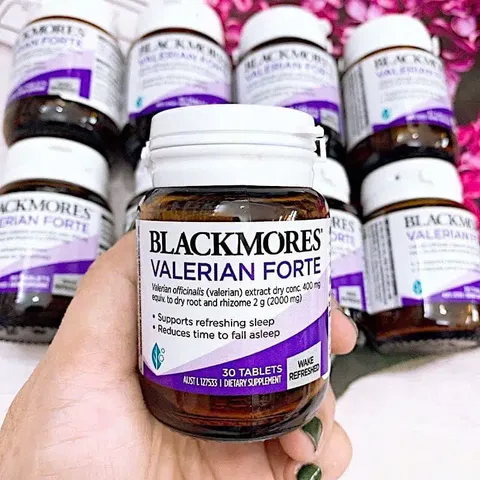 Viên uống Blackmores Valerian Forte 60 Viên - Hỗ Trợ Giấc Ngủ Sâu, Giảm Căng Thẳng và Lo Âu, Xuất Xứ Úc