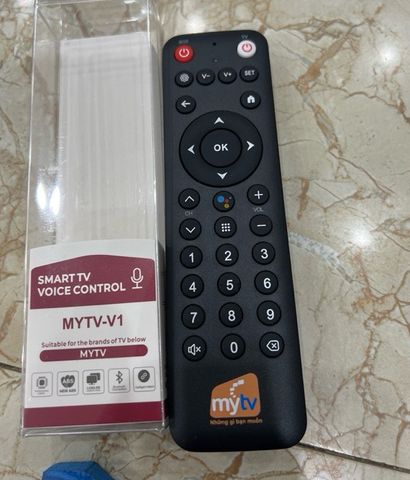 Điều Khiển Remote MyTV VNPT Có Tìm Kiếm Giọng Nói - Mẫu Mới Thông Minh, Tiện Lợi Dành Cho Tivi Box