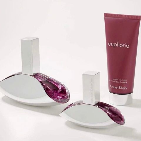 Bộ Nước Hoa Calvin Klein Euphoria 100ml & 30ml + Kem Body Dưỡng Da - Hương Thơm Quyến Rũ, Sang Trọng, Quà Tặng Tuyệt Vời