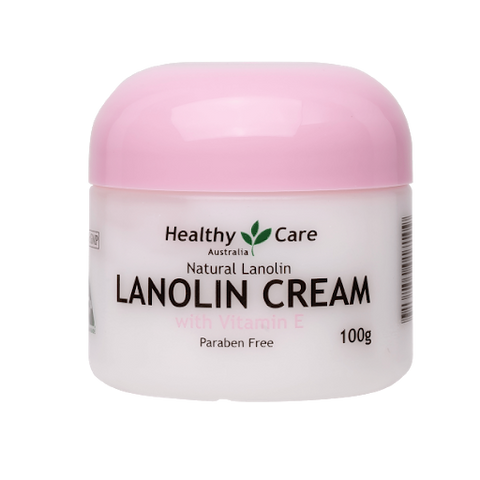 Kem Dưỡng Da Nhau Thai Cừu Úc Healthy Care - Kem Lanolin Chứa Vitamin E, Dưỡng Ẩm, Chống Lão Hóa Da 100g
