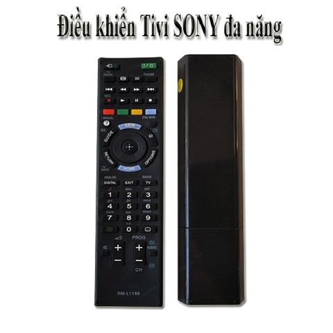 Điều Khiển Remote Tivi SONY RM-L1165 Thay Thế Đa Năng - Tương Thích Tất Cả TV SONY, Phụ Kiện Tiện Lợi, Giá Rẻ