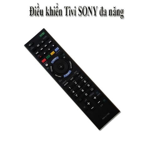 Điều Khiển Remote Tivi SONY RM-L1165 Thay Thế Đa Năng - Tương Thích Tất Cả TV SONY, Phụ Kiện Tiện Lợi, Giá Rẻ
