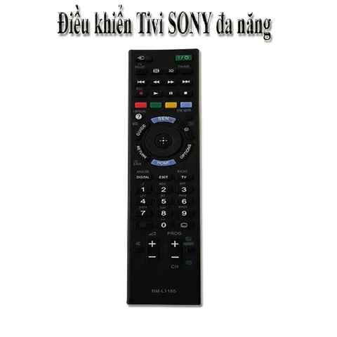 Điều Khiển Remote Tivi SONY RM-L1165 Thay Thế Đa Năng - Tương Thích Tivi LCD, LED, Smart - Pin AAA, Bảo Hành 1 Tháng