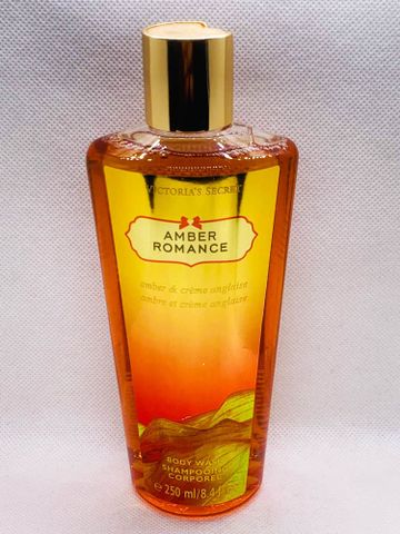Sữa Tắm Victoria's Secret Amber Romance - Hương Thơm Quyến Rũ, Dưỡng Ẩm Mềm Mại, Sản Phẩm Chăm Sóc Da Cao Cấp 250ml