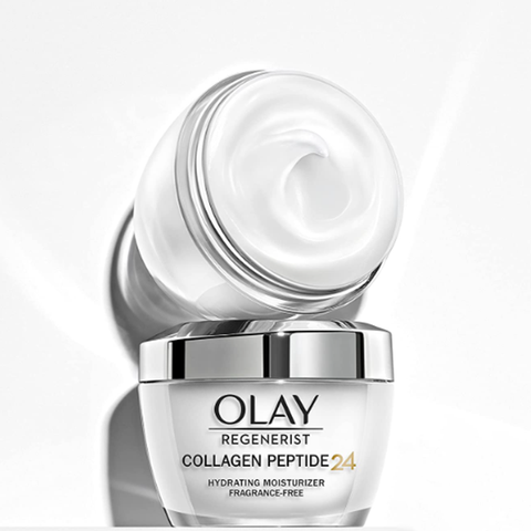 Kem Dưỡng Olay Regenerist Collagen Peptide 24 - 48g Dưỡng Ẩm, Tăng Độ Đàn Hồi, Ngăn Ngừa Lão Hóa, Phù Hợp Mọi Loại Da