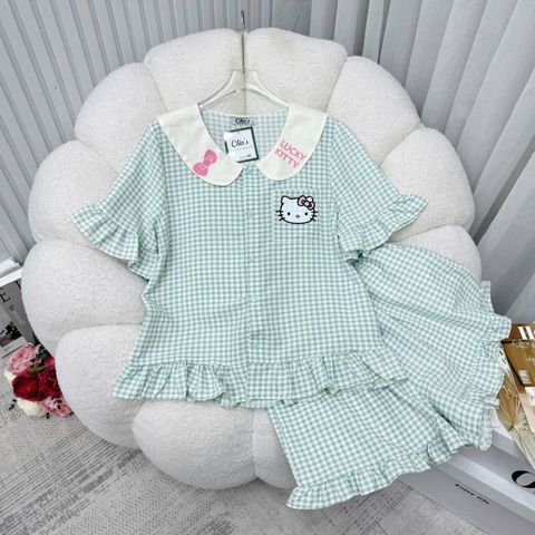Set đồ ngủ Hellokitty Bigsize - Bộ đồ ngủ đũi ngắn dễ thương, thoáng mát, phong cách trẻ trung tại nhà, quà tặng lý tưởng cho mọi dịp